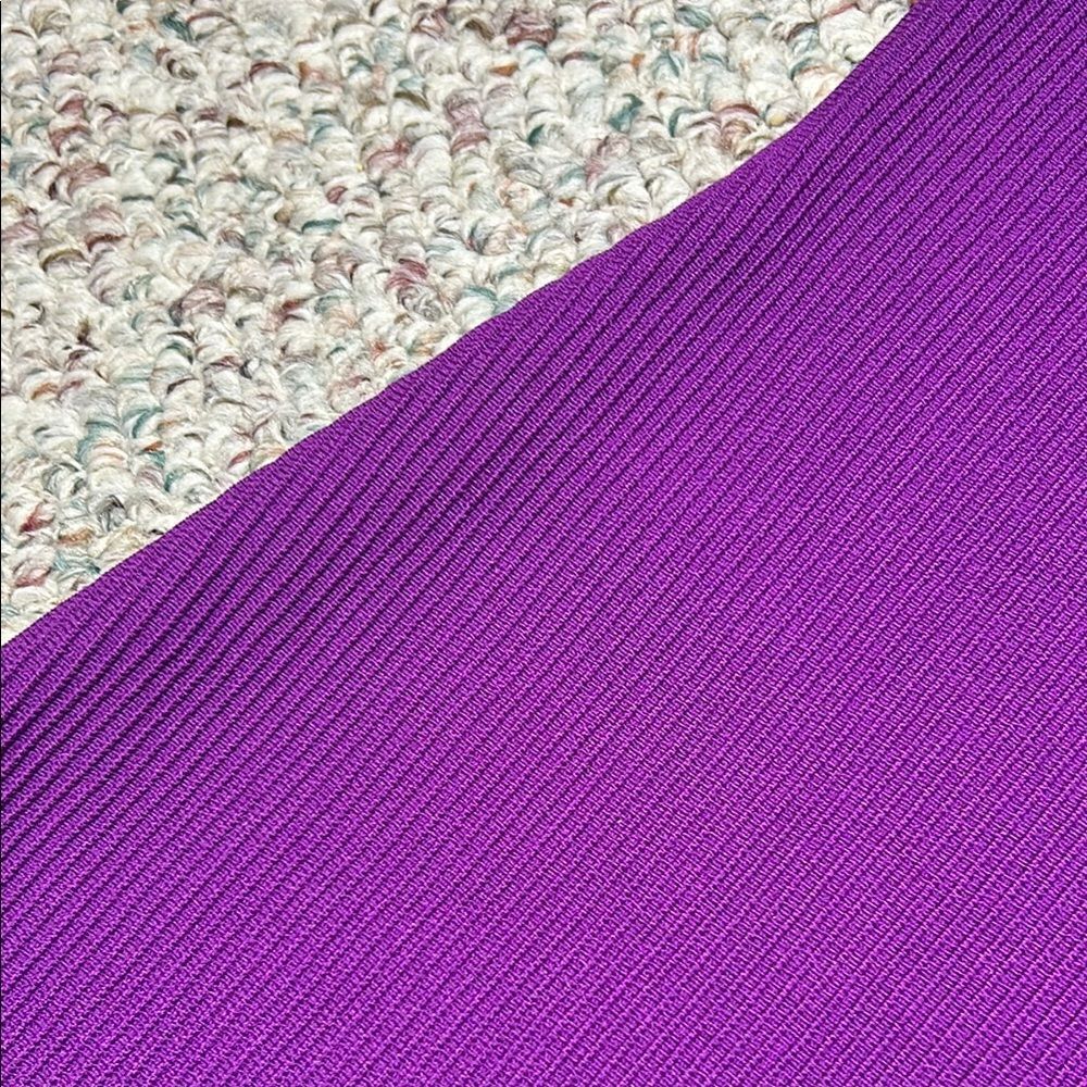 Babaton One Shoulder Purple Bodycon Mini‎ Dress Size Small | Aritzia - Picture 4 of 10